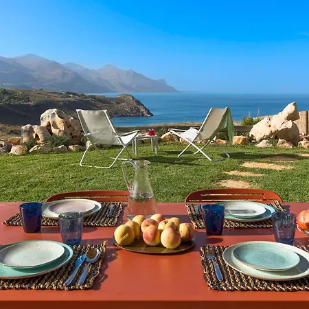 Cala Bianca Villas Castellammare del Golfo Exterior foto